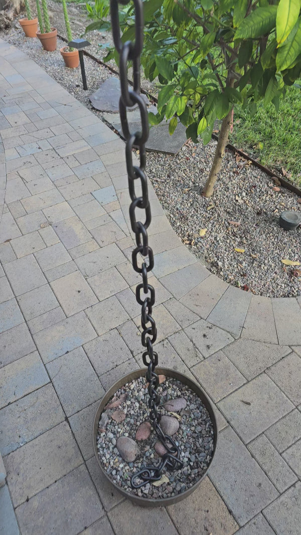 T4-BRZ Aluminum Link Chain Powder Coated Bronze 