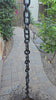 Black Anchor Link Rain Chain ANCH-01-BLK 