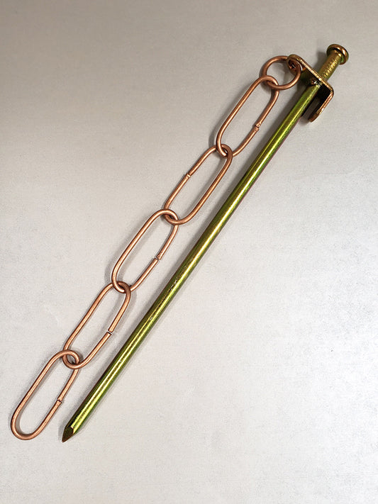 Rain Chain Anchor Stake #RCAS-002