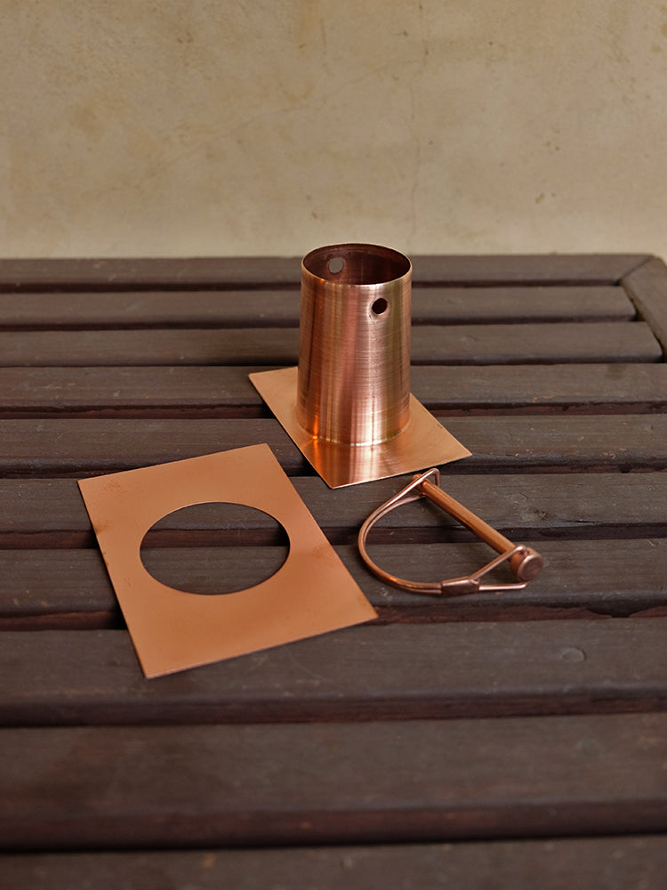 Rain Chain Installation Kit RCR-COP pure copper