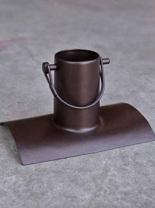 Half Round Bronze Rain Chain Installation Kit #RCR-HR-BRZ