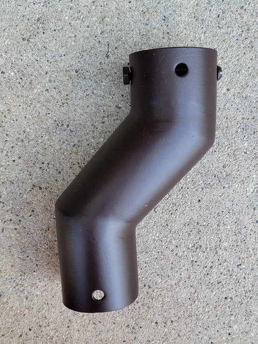 2" Offset Extension #RCR-EXT-OS-BRZ Pure Thick Aluminum Bronze Powder Coated