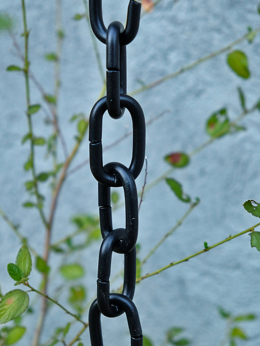 T4-BLK Aluminum Link Chain Powder Coated Black