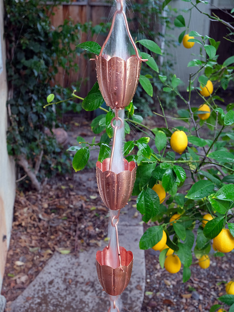Kumo Cups Unfinished Copper Plated Steel #Y9001-COP