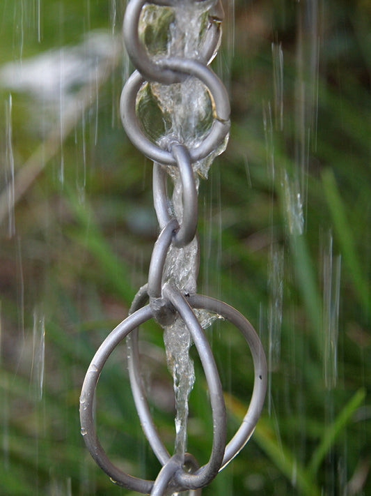 Stainless Steel Circles Link Chain Y9004-SS